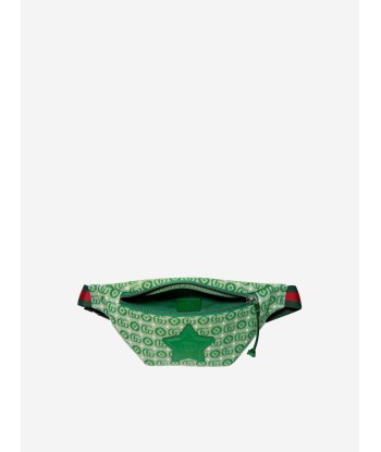 Gucci Kids GG Star Belt Bag in Green de votre