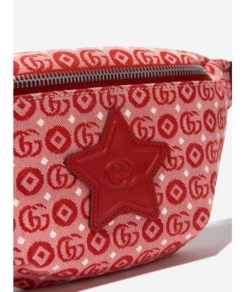 Gucci Kids GG Star Belt Bag in Red Véritable concentré