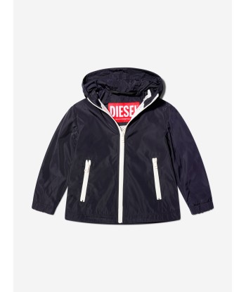 Diesel Kids Zip Up Jacket in Black Venez découvrir notre 