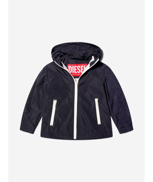 Diesel Kids Zip Up Jacket in Black Venez découvrir notre 