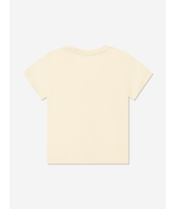 Gucci Baby Girls Logo T-Shirt in Ivory En savoir plus