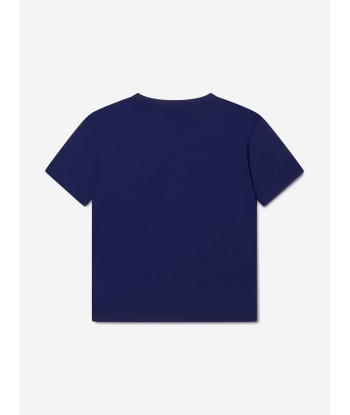 Gucci Boys Logo T-Shirt in Navy Les êtres humains sont 