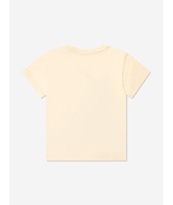 Gucci Baby Cat Print T-Shirt in Ivory la colonne vertébrale