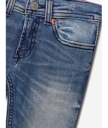 Diesel Boys Sleenker Jeans in Blue de la marque