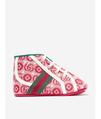 Gucci Baby GG Pre-Walker Shoes in Red chez Cornerstreet bien 