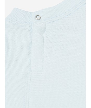 Gucci Baby Logo Sweatshirt in Blue 50% de réduction en Octobre 2024