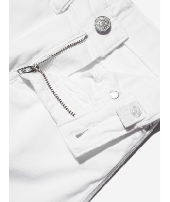 Diesel Boys 5 Pocket Jeans in White est présent 