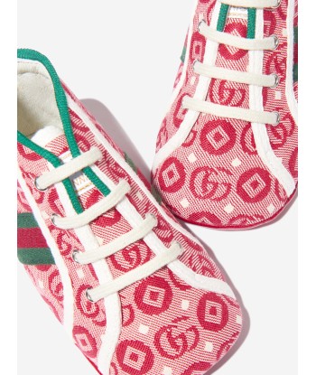 Gucci Baby GG Pre-Walker Shoes in Red chez Cornerstreet bien 