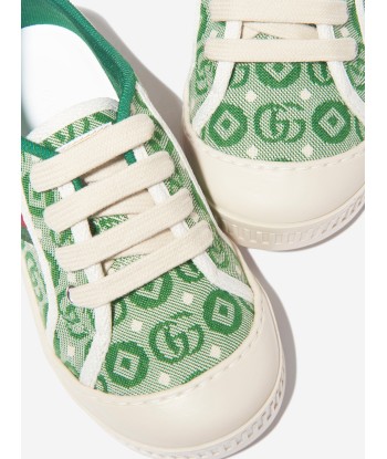 Gucci Kids Tennis 1977 Trainers in Green offre 