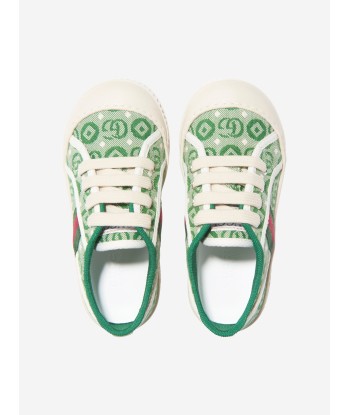 Gucci Kids Tennis 1977 Trainers in Green offre 