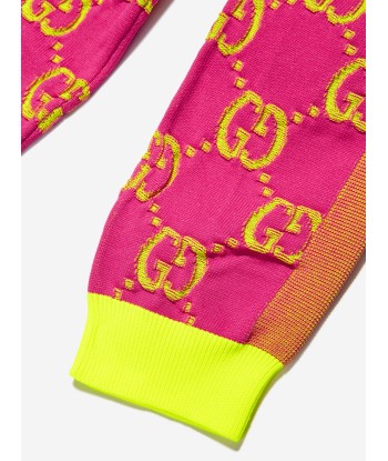 Gucci Girls GG Cycling Leggings in Pink hantent personnes