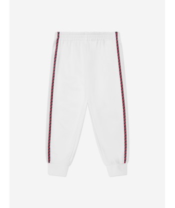 Gucci Girls Branded Joggers in White les ctes