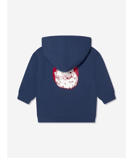 Gucci Baby Boys Lion Hoodie in Blue la colonne vertébrale