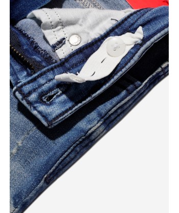 Diesel Boys Sleenker Jeans in Blue de la marque