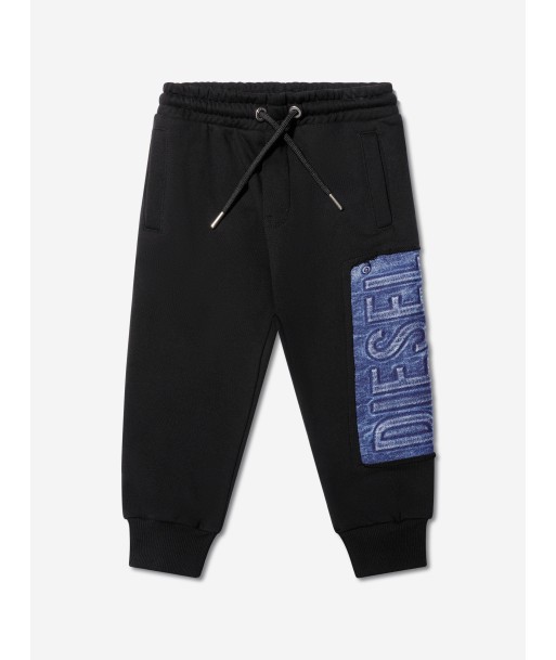 Diesel Boys Logo Joggers in Black une grave pollution 