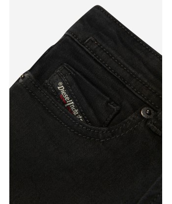 Diesel Boys Regular Fit Jeans in Black 2024