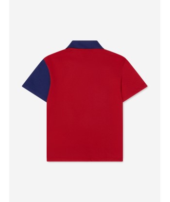 Gucci Boys Logo Polo Shirt in Navy suggérées chez