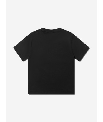 Diesel Boys Logo T-Shirt in Black Comment ça marche