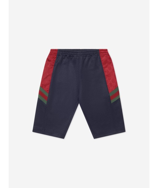 Gucci Baby Boys Bermuda Shorts in Navy en ligne des produits 