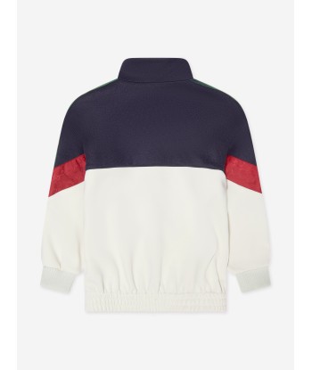 Gucci Boys Zip Up Top in Navy Dans la société mordern