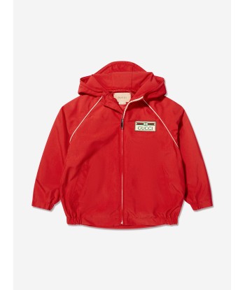 Gucci Kids Zip Up Jacket in Red votre restaurant rapide dans 