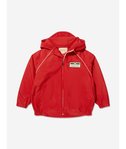 Gucci Kids Zip Up Jacket in Red votre restaurant rapide dans 