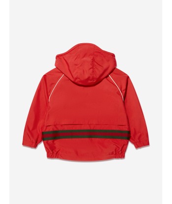 Gucci Kids Zip Up Jacket in Red votre restaurant rapide dans 