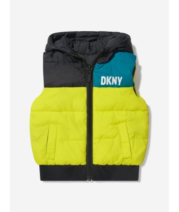 DKNY Boys Reversible Padded Gilet votre restaurant rapide dans 