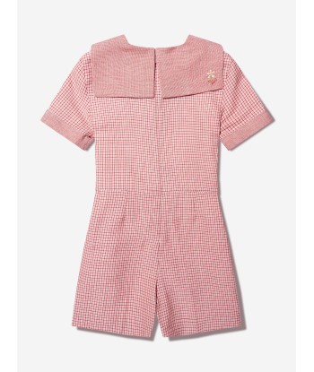 Gucci Girls Belted Playsuit in Pink Amélioration de cerveau avec