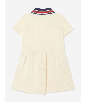 Gucci Girls Polo Dress in Ivory du meilleur 