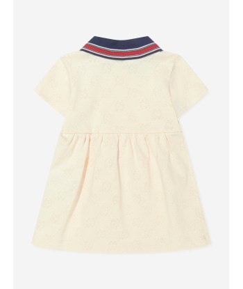 Gucci Baby Girls GG Jacquard Dress in White france