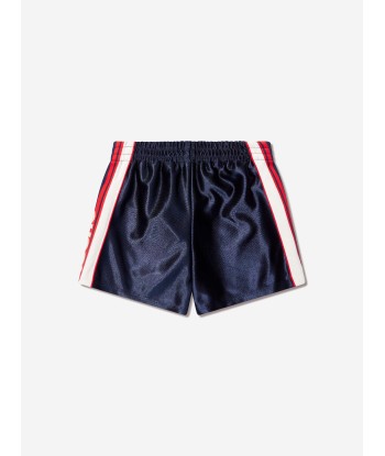 Gucci Girls Logo Shorts in Navy vous aussi creer 