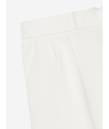 Gucci Baby Girls Embroidered Shorts in White pas cher