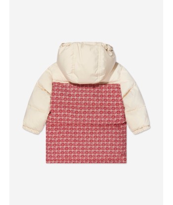 Gucci Baby Down Padded GG Logo Jacket in Red livraison gratuite