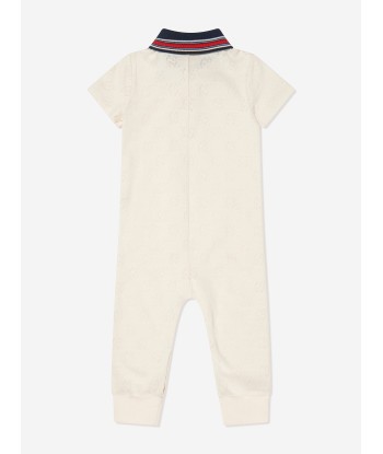 Gucci Baby Boys Branded Babgrow in Ivory acheter