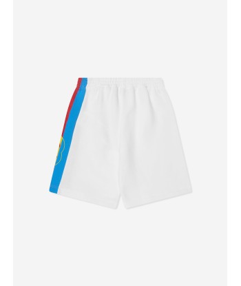 Gucci Boys Logo Bermuda Shorts in White Vous souhaitez 