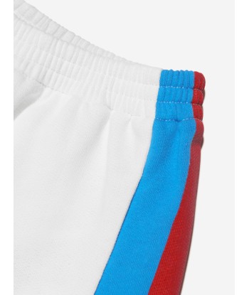 Gucci Boys Logo Bermuda Shorts in White Vous souhaitez 