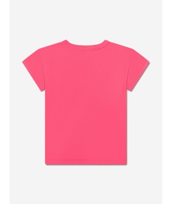 Gucci Kids Crab Logo T-Shirt in Pink des créatures d'habitude