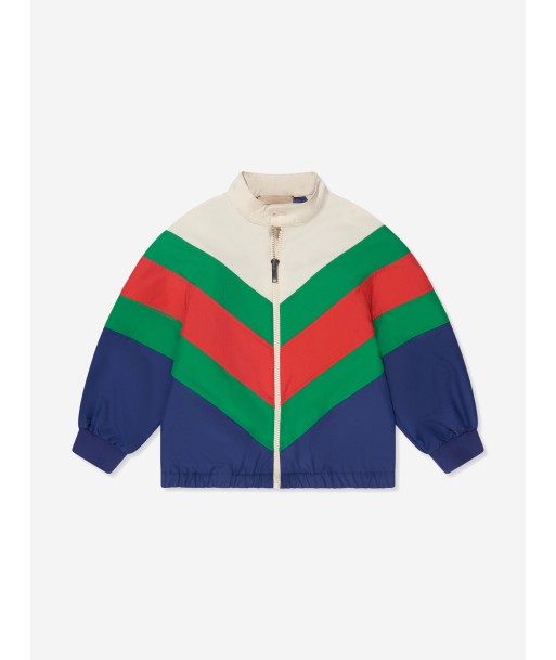 Gucci Girls Chevron Zip Up Jacket in Multicolour 2 - 3 jours ouvrés.