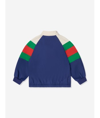 Gucci Girls Chevron Zip Up Jacket in Multicolour 2 - 3 jours ouvrés.