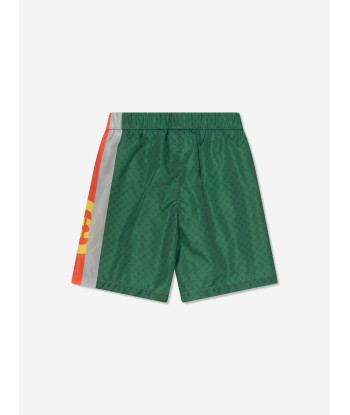 Gucci Boys Logo Swim Shorts in Grey Le MVP de beaucoup