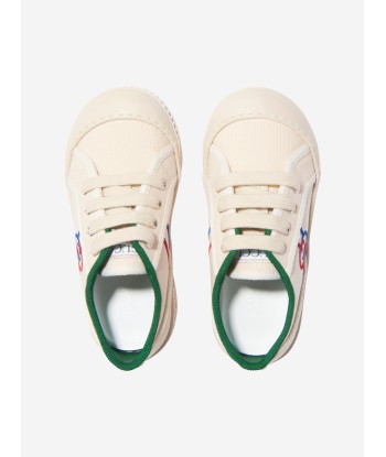 Gucci Kids GG Tennis Trainers in White En savoir plus