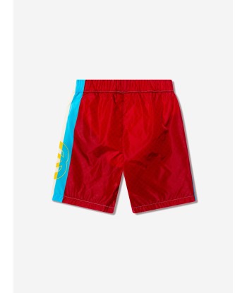 Gucci Boys Branded Swim Shorts in Blue de l' environnement