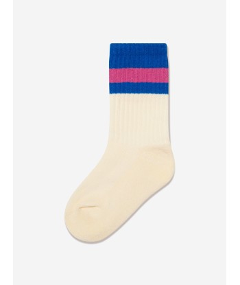 Gucci Kids GG Logo Socks in Cream Comparez et commandez 