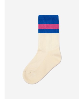 Gucci Kids GG Logo Socks in Cream online