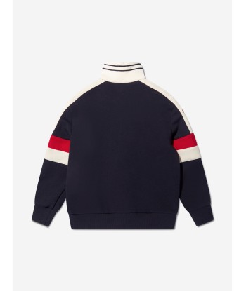 Gucci Boys Zip Up Top in Navy Vous souhaitez 