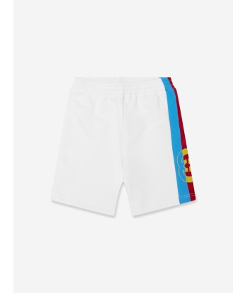 Gucci Baby Boys Logo Shorts in White livraison gratuite