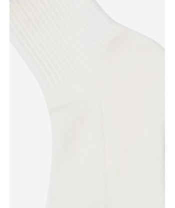 Gucci Kids GG Logo Socks in White la chaussure