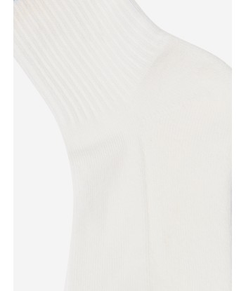 Gucci Kids GG Logo Socks in White la chaussure