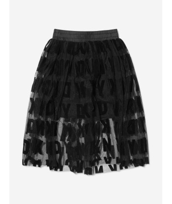 DKNY Girls Mesh Logo Skirt prix